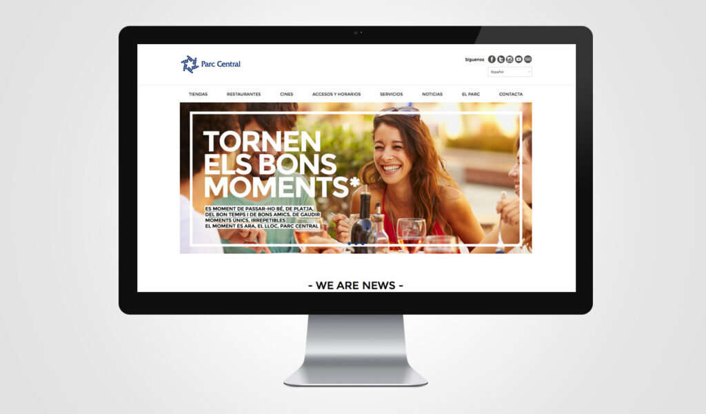 Barcelona web parc central